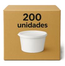 Pote PP Com Tampa Lacre Redondo Branco Bpa Free 600ml Kit Com 200 Unidades