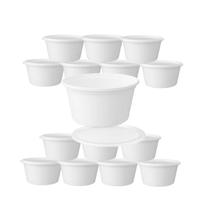 Pote PP Multiuso 1200ml 15 Unidades Com Tampa Lacre Pote PP Multiuso 1200ml 15 Unidades Com Tampa Lacre