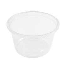 Pote PP Sem Tampa 450ml Redondo Transparente 10 Unidades