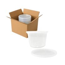 Pote PP Tampa Kit Com 120 Unidades de 450ml