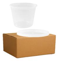 Pote PP Tampa Lacre Bpa Free 500ml Kit Com 400 Unidades Pote PP Tampa Lacre Bpa Free 500ml Kit Com 400 Unidades