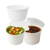 Pote PP Tampa Lacre Redondo 50 Unidades 1000Ml Para Freezer e Microondas
