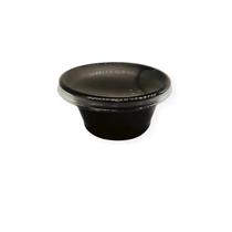 Pote Preto para Molhos 30ml c/tampa Pote Preto para Molhos 30ml c/tampa