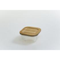 Pote quad 500 ml tpa look bamboo - CASA AMBIENTE