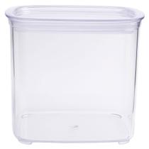 Pote Quadrado 800ml Plástico Organizador Biscoitos Grão Sementes Cinquetti Pote Quadrado 800ml Plástico Organizador Biscoitos Grão Sementes Cinquetti