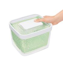 Pote Quadrado com Filtro de Carvão 4 Litros Greensaver OXO Pote Quadrado com Filtro de Carvão 4 Litros Greensaver OXO