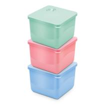 Pote quadrado dubai 1,2l sortido dup Pote quadrado dubai 1,2l sortido dup