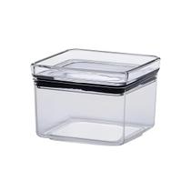 Pote Quadrado Hermético 480ml Empilhavel Pote De Armários