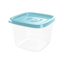 Pote Quadrado Hermético De Plastico 1.400ml