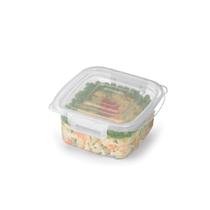 Pote Quadrado Médio Com Travas 860 ml