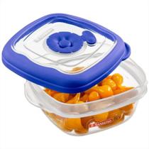 Pote Quadrado Pequeno Baixo Cores Sortidas 280ml - 707/5 - SANREMO