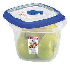 Pote Quadrado Plástico 1,6L 711/5 Azul Sanremo Pote Quadrado Plástico 1,6L 711/5 Azul Sanremo