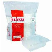 Pote quadrado prafesta 750ml c/20 Pote quadrado prafesta 750ml c/20