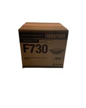 Pote Quadrado Transparente 250ml Tampa com Lacre F730 Fibraform com 100 unidades