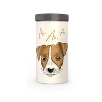 Pote Ração Cachorro 1,8lt Pet Branco Au Au Com Tampa Rosca - Panamby Pote Ração Cachorro 1,8lt Pet Branco Au Au Com Tampa Rosca - Panamby