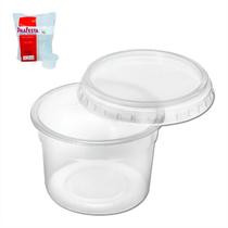 Pote Redondo 250ml Freezer E Microondas C/ 48 Unidades - Prafesta