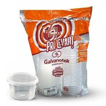 Pote redondo c/ tampa Cristal Freezer G310 250ml 100 unid Pote redondo c/ tampa Cristal Freezer G310 250ml 100 unid