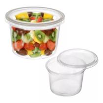 Pote redondo c/ tampa Cristal Freezer G312 500ml 300 unid
