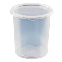 Pote redondo c/ tampa Cristal Freezer G315 2000ml 40 unid