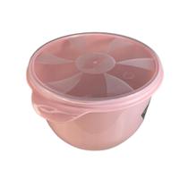 Pote Redondo com Tampa 1L - Diversas Cores