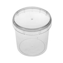 Pote redondo com tampa 220ml com 20 unidades Plastilania