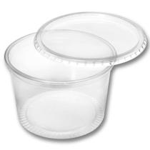 Pote Redondo Com Tampa 500ml Prafesta C/24 Unidades