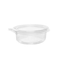 Pote Redondo Transparente 350ml Tampa com Lacre F750 Fibraform c/50 un