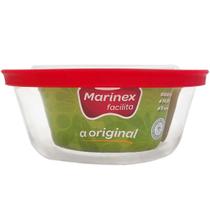 Pote Redondo Vidro Marinex 600ml C/ Tampa Silicone Nadir Pote Redondo Vidro Marinex 600ml C/ Tampa Silicone Nadir