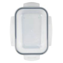 Pote Refratário Retangular com Tampa 1,7 Litros Mor Glass - 7774 - MOR