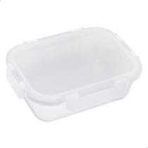 Pote Refratário Retangular De Vidro C/Tampa 800 ml Mor Glass Pote Refratário Retangular De Vidro C/Tampa 800 ml Mor Glass