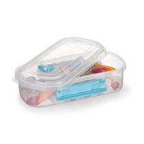 Pote Ret. Transparente com Trava E Válvula 788 Ml