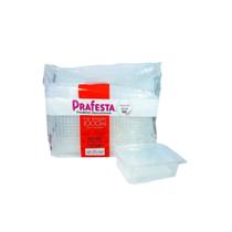 Pote retangular 1000ml. c/ tampa c/6x24 un. (prafesta) Pote retangular 1000ml. c/ tampa c/6x24 un. (prafesta)