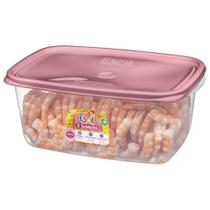 Pote Retangular 3,25 Litros Cores Sortidas -190/6 - SANREMO Pote Retangular 3,25 Litros Cores Sortidas -190/6 - SANREMO