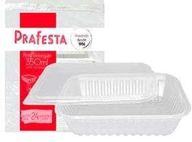 Pote retangular 350ml freezer e microondas