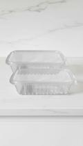 Pote Retangular 350ml Freezer Micro-ondas 144und Pote Retangular 350ml Freezer Micro-ondas 144und
