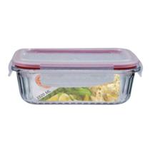 Pote Retangular 4 Travas Marmita Canelado 1520ml Pote Retangular 4 Travas Marmita Canelado 1520ml