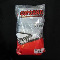 Pote Retangular 500ml Marmita Fitness C/ 24 Unidades - Copozan