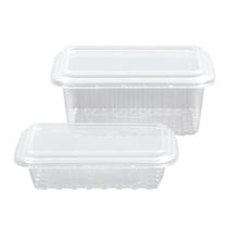 Pote Retangular 750ml PP Transparente Copozan Caixa 144 Unidades Livre de BPA Marmita Fitness Pote Retangular 750ml PP Transparente Copozan Caixa 144 Unidades Livre de BPA Marmita Fitness