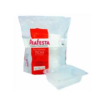 Pote Retangular Com Tampa 1000ml C/24 Unidades