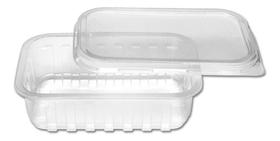 Pote Retangular Com Tampa 1000ml Prafesta 24 Unidades Pote Retangular Com Tampa 1000ml Prafesta 24 Unidades