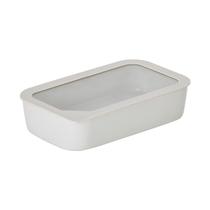 Pote Retangular com Tampa Fika em Cerâmica 1,5 litros Neoflam Pote Retangular com Tampa Fika em Cerâmica 1,5 litros Neoflam