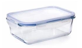 Pote Retangular com Tampa Hermética 1,5lts - Nadir Pote Retangular com Tampa Hermética 1,5lts - Nadir