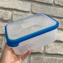 Pote Retangular de 2 Litros - Azul
