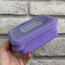Pote Retangular de 500 ml - Lilás