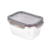 Pote Retangular Em Aço Inox 1 Litro Kenya