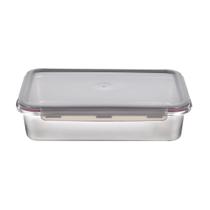 Pote Retangular em Aço Inox 5L Kenya