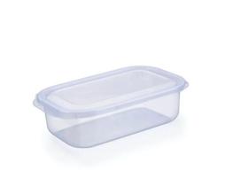 Pote Retangular em Plástico Transparente 2,9L - Nitron