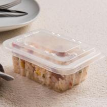 Pote Retangular Freezer e Micro-ondas 180ml G304 Galvanotek c/150 un