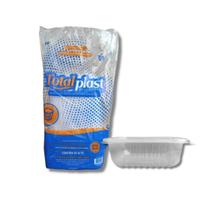 Pote Retangular Freezer e Micro-ondas 500ml Totalplast c/24 un
