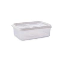 Pote Retangular Freezer e Micro-ondas Super Resist 1,8 Litro